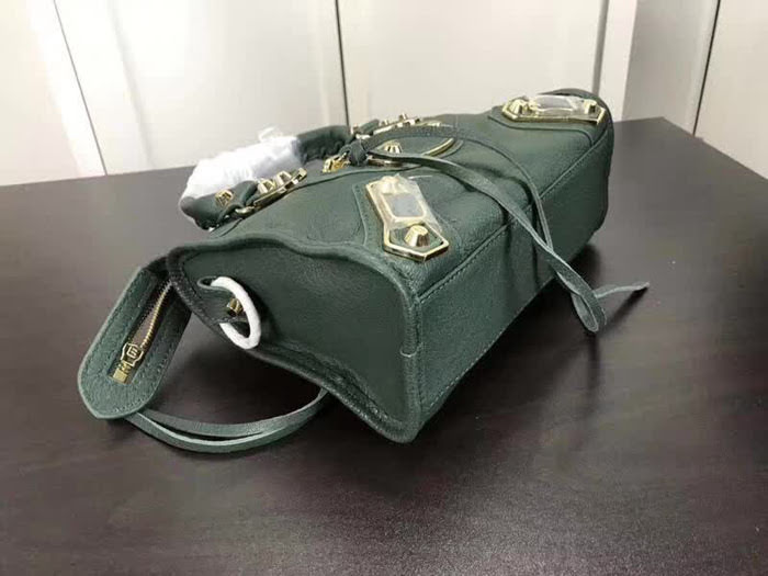 BALENCIAG巴黎世家 經典機車 原版山羊皮 包邊五金款 手提肩背斜挎包  BL1436